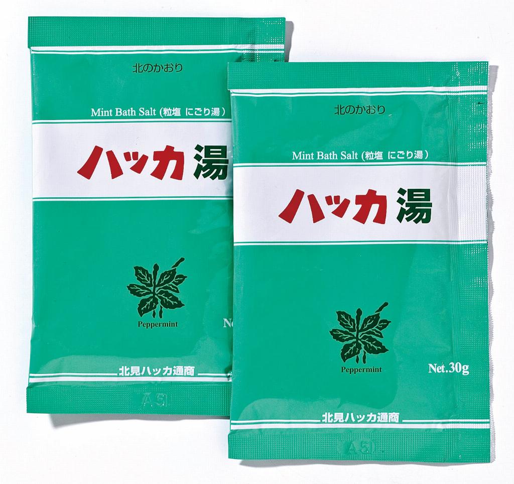 【北見ハッカ通商】ハッカ入浴剤　30ｇ×10袋