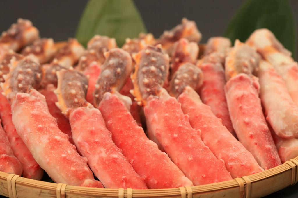 【送料込】生冷たらば蟹棒ポーション(剥き身) 約1.0kg