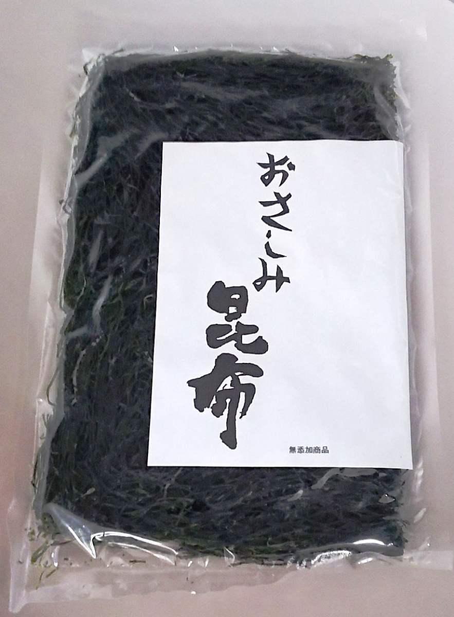 おさしみ昆布　2枚