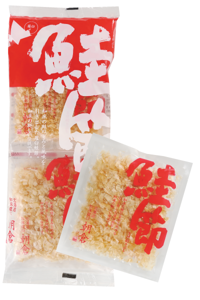 知床羅臼産 鮭の削り節 5g×6P　計30g