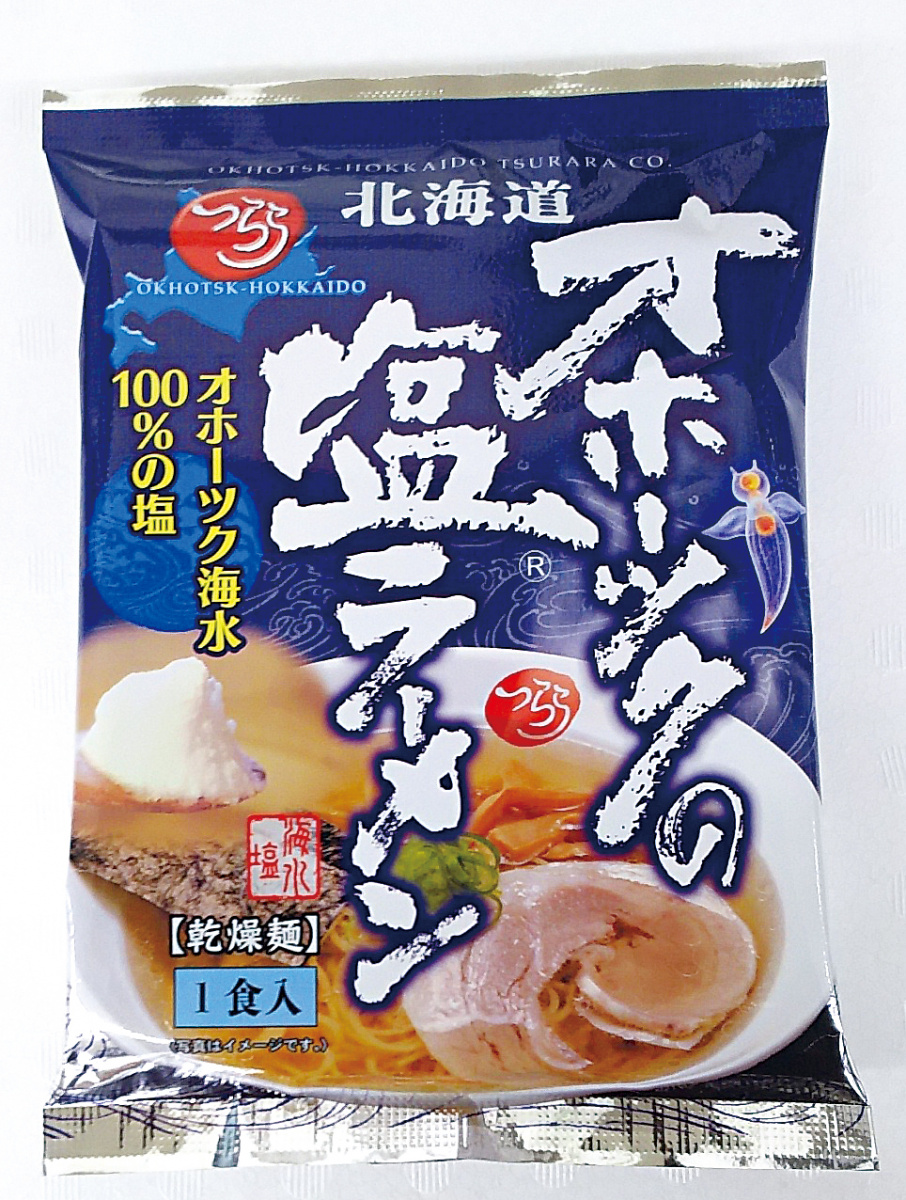 オホーツクの塩ラーメン　1食入
