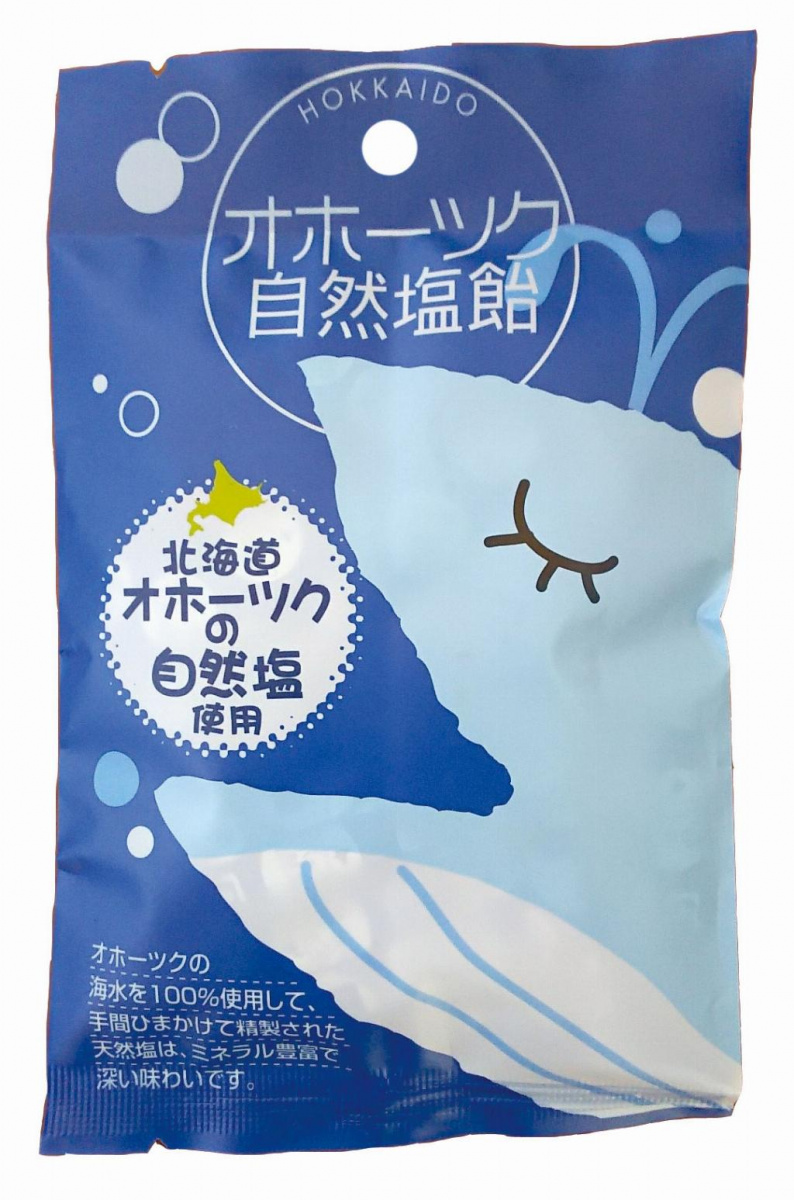 オホーツク自然塩飴　80ｇ