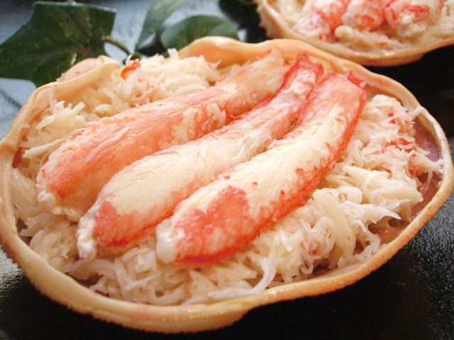 ずわい蟹甲羅盛(かにみそ入) 約120g×5個セット ずわい蟹甲羅盛(かにみそ入) 約120g×5個セット
