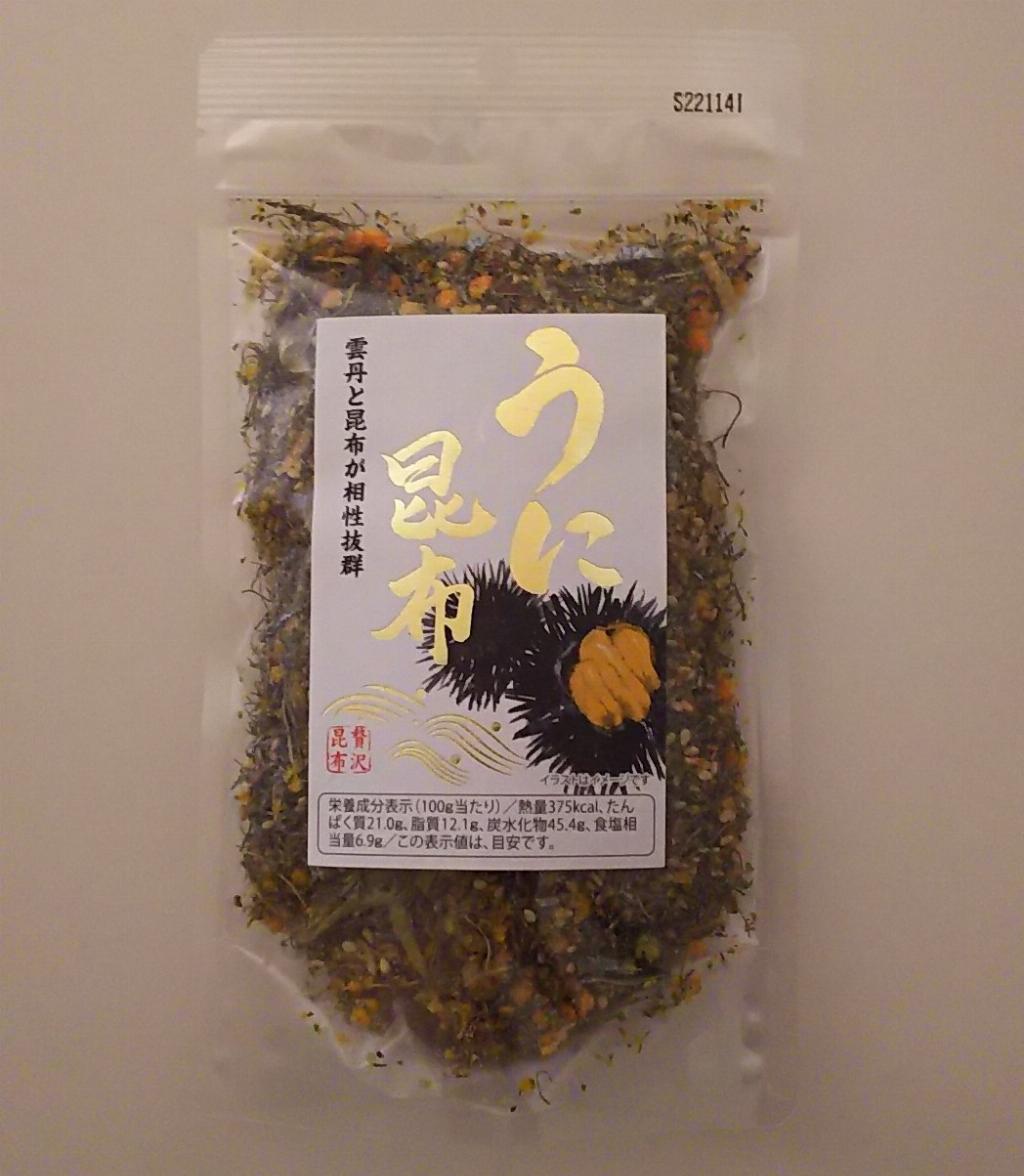 うに昆布ふりかけ　85g